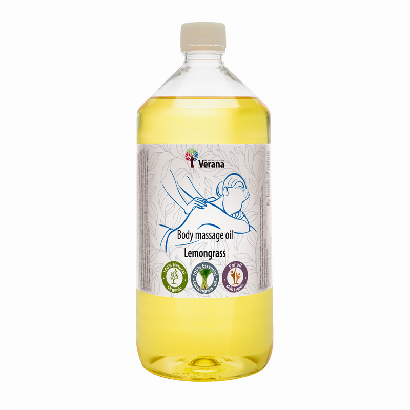 Verana huile de massage à la Citronnelle 1L