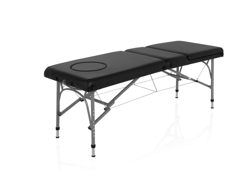 ZENGROWTH Table de massage pliante Athlete Noir 63.5cm