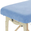 ZENGROWTH Housse table de massage sans trou visage bleu ciel